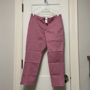 Pink work pants
